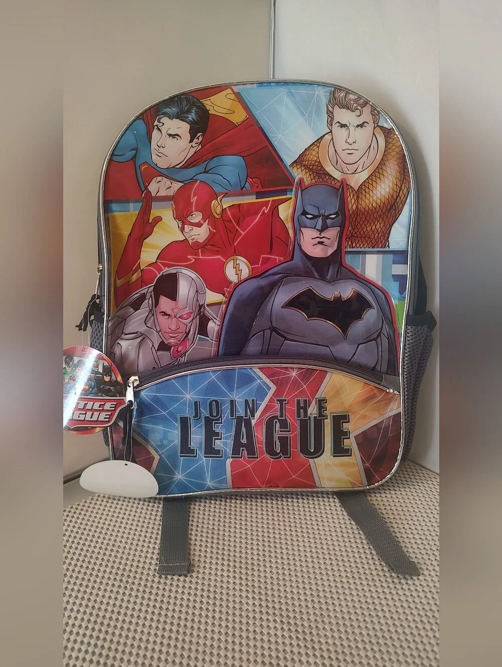 Justice League Bookbag Backpack NWT Back To School DC